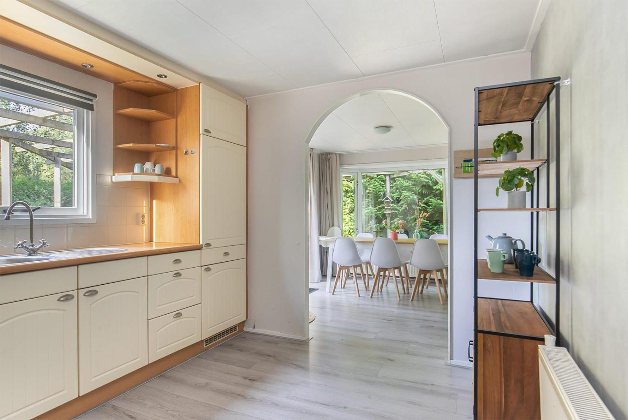 Veluwe Vakanties: Chalet Retreat with Private Sauna in National Park Putten Exterior photo